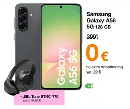 Orange Samsung Galaxy A56 5G 128 GB aanbieding