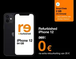 Orange Refurbished iPhone 12 aanbieding