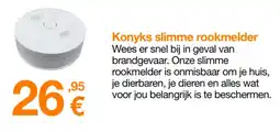 Orange Konyks slimme rookmelder aanbieding