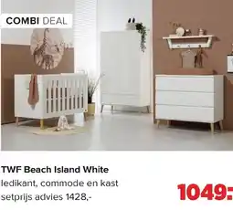 Baby-Dump TWF Beach Island White aanbieding
