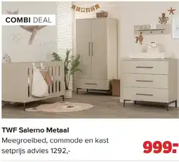 Baby-Dump TWF Salerno Metaal aanbieding