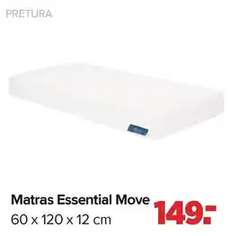 Baby-Dump Pretura matras essential move aanbieding