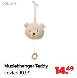 Baby-Dump Jollein Muziekhanger Teddy aanbieding