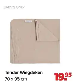 Baby-Dump Baby's only Tender Wiegdeken aanbieding