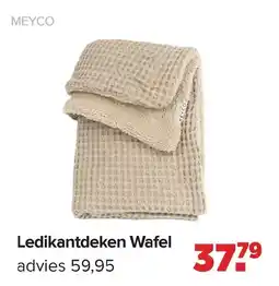 Baby-Dump Meyco Ledikantdeken Wafel aanbieding