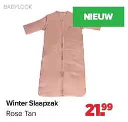 Baby-Dump Babylook Winter Slaapzak Rose Tan aanbieding