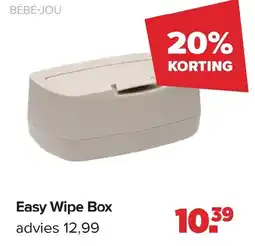 Baby-Dump Bébé-jou Easy Wipe Box aanbieding