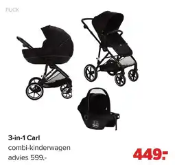 Baby-Dump Puck 3-in-1 Carl combi-kinderwagen aanbieding