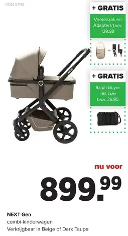 Baby-Dump Koelstra NEXT Gen combi-kinderwagen aanbieding