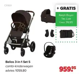 Baby-Dump Cybex Balios 3-in-1 Set S combi-kinderwagen aanbieding