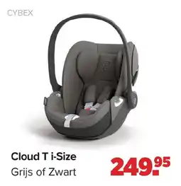 Baby-Dump Cybex Cloud T i-Size Grijs of Zwart aanbieding
