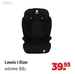 Baby-Dump Puck Lewis i-Size aanbieding