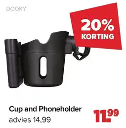 Baby-Dump Dooky Cup and Phoneholder aanbieding