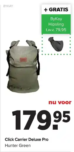 Baby-Dump ByKay Click Carrier Deluxe Pro aanbieding
