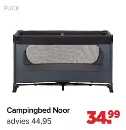 Baby-Dump Puck Campingbed Noor aanbieding