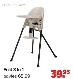 Baby-Dump Europe baby fold 3 in 1 aanbieding