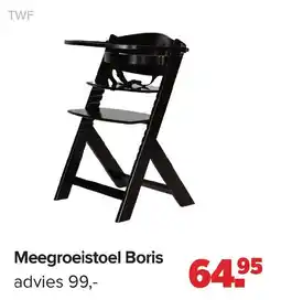 Baby-Dump TWF Meegroeistoel Boris aanbieding