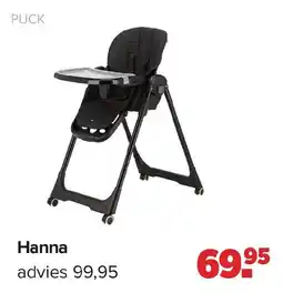 Baby-Dump Puck hanna aanbieding