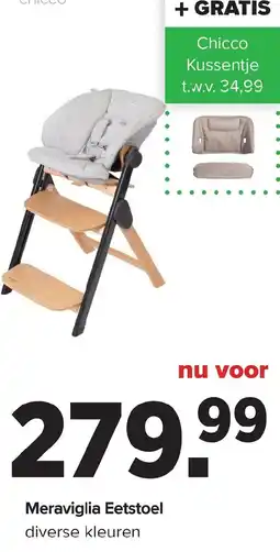 Baby-Dump Chicco Meraviglia Eetstoel aanbieding