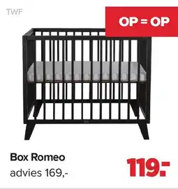 Baby-Dump TWF Box Romeo aanbieding