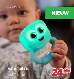 Baby-Dump Glopals rammelaar blair blue aanbieding