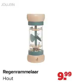 Baby-Dump Jollein regenrammelaar hout aanbieding