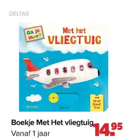 Baby-Dump Deltas boekje met het vliegtuig aanbieding