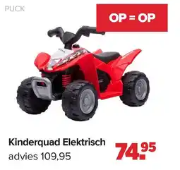 Baby-Dump Puck Kinderquad Elektrisch aanbieding