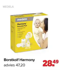 Baby-Dump Medela Borstkolf Harmony aanbieding