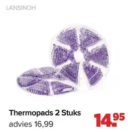 Baby-Dump Lansinoh thermopads 2 stuks aanbieding