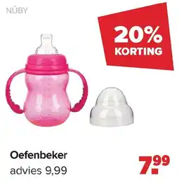 Baby-Dump Nuby Oefenbeker aanbieding