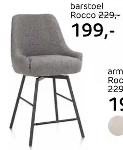Henders & Hazel Barstoel rocco aanbieding