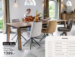 Henders & Hazel Uitschuiftafel delmonte aanbieding