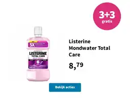 Plein.nl Listerine mondwater total care aanbieding