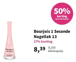 Plein.nl Bourjois 1 Seconde Nagellak 13 aanbieding