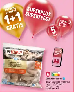 Delhaize Garnaalstaarten aanbieding