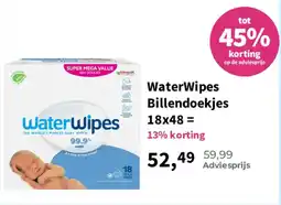 Plein.nl WaterWipes Billendoekjes aanbieding