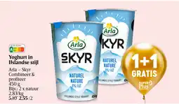 Delhaize Yoghurt in IJslandse stijl aanbieding
