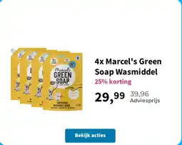 Plein.nl Marcel's Green Soap Wasmiddel aanbieding