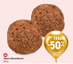 Delhaize Alpen volkorenbrood aanbieding