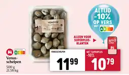 Delhaize Venusschelpen aanbieding