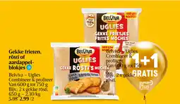 Delhaize Gekke frieten, rösti of aardappelblokjes aanbieding