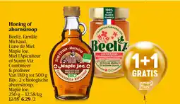 Delhaize Honing of ahornsiroop aanbieding