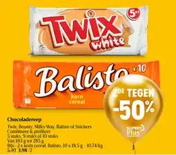 Delhaize Chocoladereep aanbieding