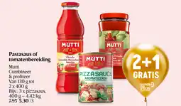 Delhaize Pastasaus of Tomatenbereiding Mutti aanbieding