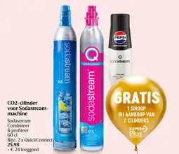 Delhaize CO2 Cilinder voor Sodastream Machine aanbieding