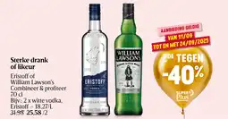 Delhaize Sterke Drank of Likeur aanbieding