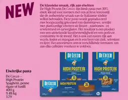 Delhaize Eiwitrijke Pasta aanbieding
