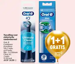 Delhaize Navulling voor elektrische tandenborstel aanbieding