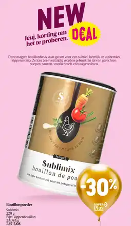 Delhaize Bouillonpoeder aanbieding